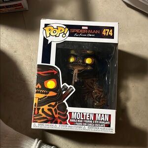 Funko Pop! Molten Man with Fiery Details
